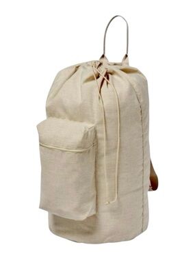 Backpack Laundry Bag Canvas